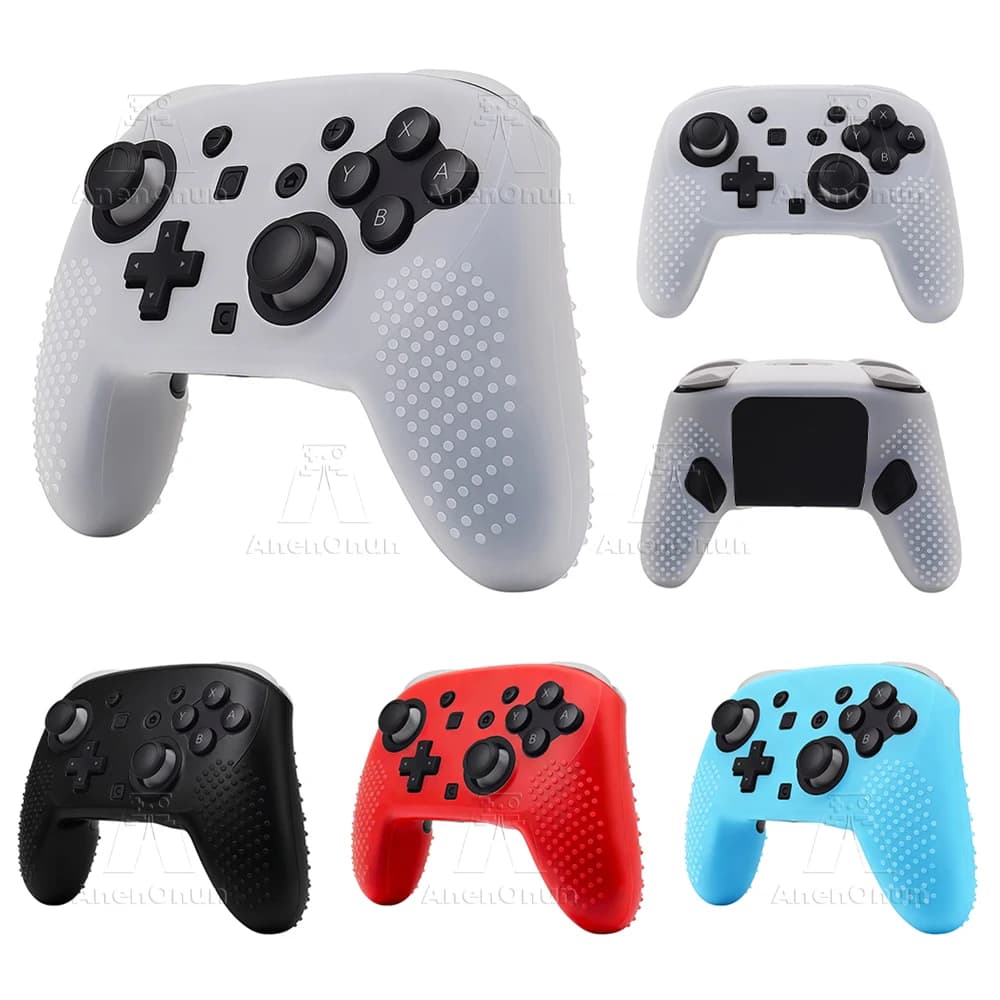 Custodia in silicone per controller Switch 2 Pro Protezione completa Antiurto Antigraffio Impugnatura antiscivolo Copertura morbida e durevole