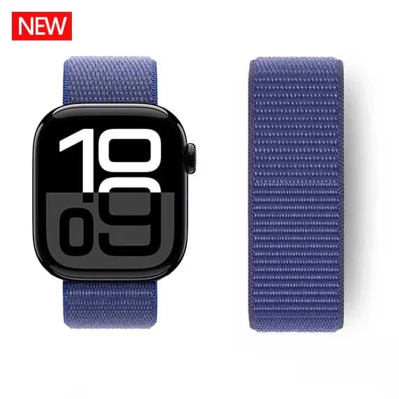 Cinturino in nylon per cinturini Apple Watch 45mm 44mm 46mm 40mm 49mm 41mm 42mm 38 Cintura braccialetto Correa iWatch Series 6 Se 7 8 9 10 ultra 2