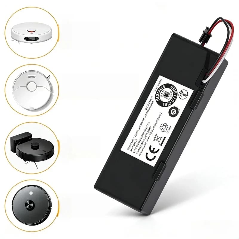 Batteria Ricaricabile agli Ioni di Litio 14.4V 3500mAh Sostitutiva per Xiaomi Mi Robot Vacuum-Mop 2S STYTJ02YM Vacuum-Mop P Conga 3290 3390