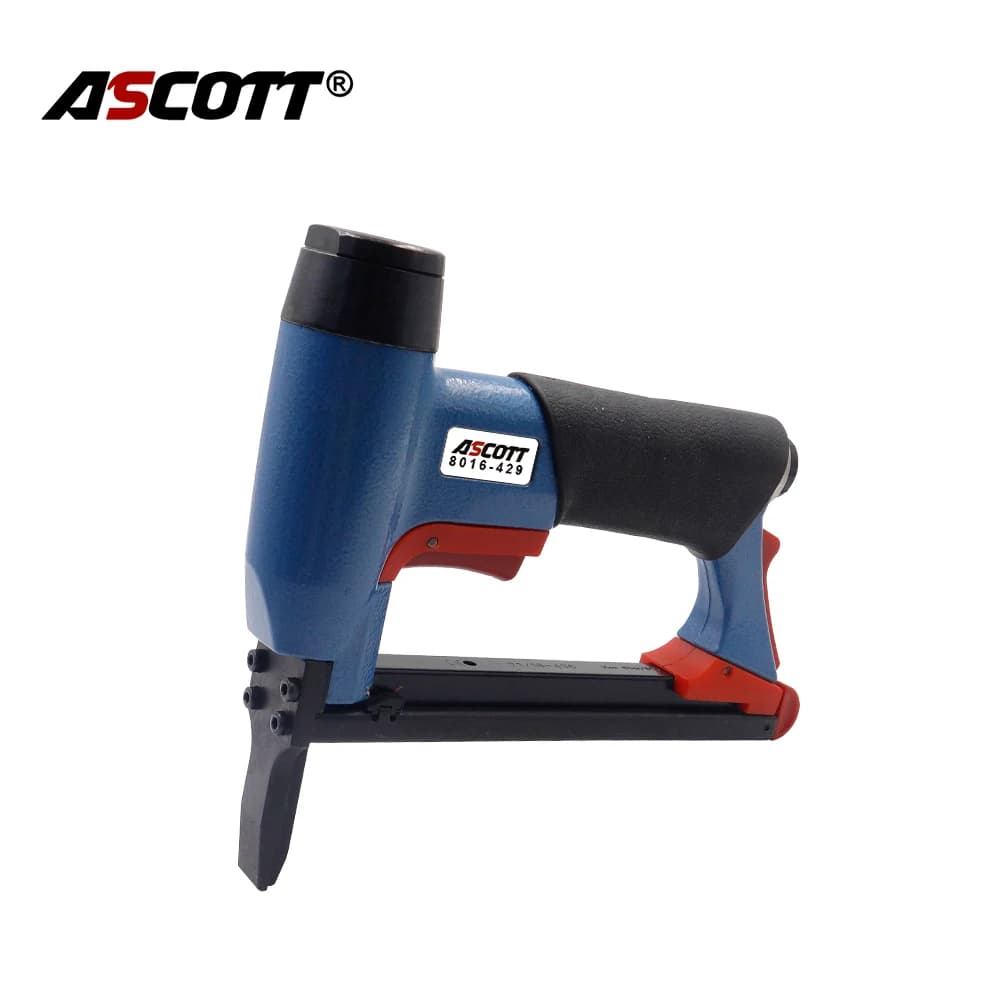 Cucitrice pneumatica 21Ga 8016-429 Chiodatrice pneumatica a naso lungo 12,8 mm di larghezza Pistola sparachiodi a filo fine per strumenti di lavorazione del legno per tappezzeria
