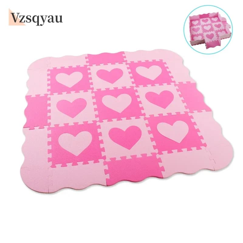 25Pcs Baby Puzzle tappetino da gioco per bambini Soft Foam EVA piastrelle per pavimenti ad incastro Kids Indoor Pattern For Play Mat Gym Yoga Exercise Aid