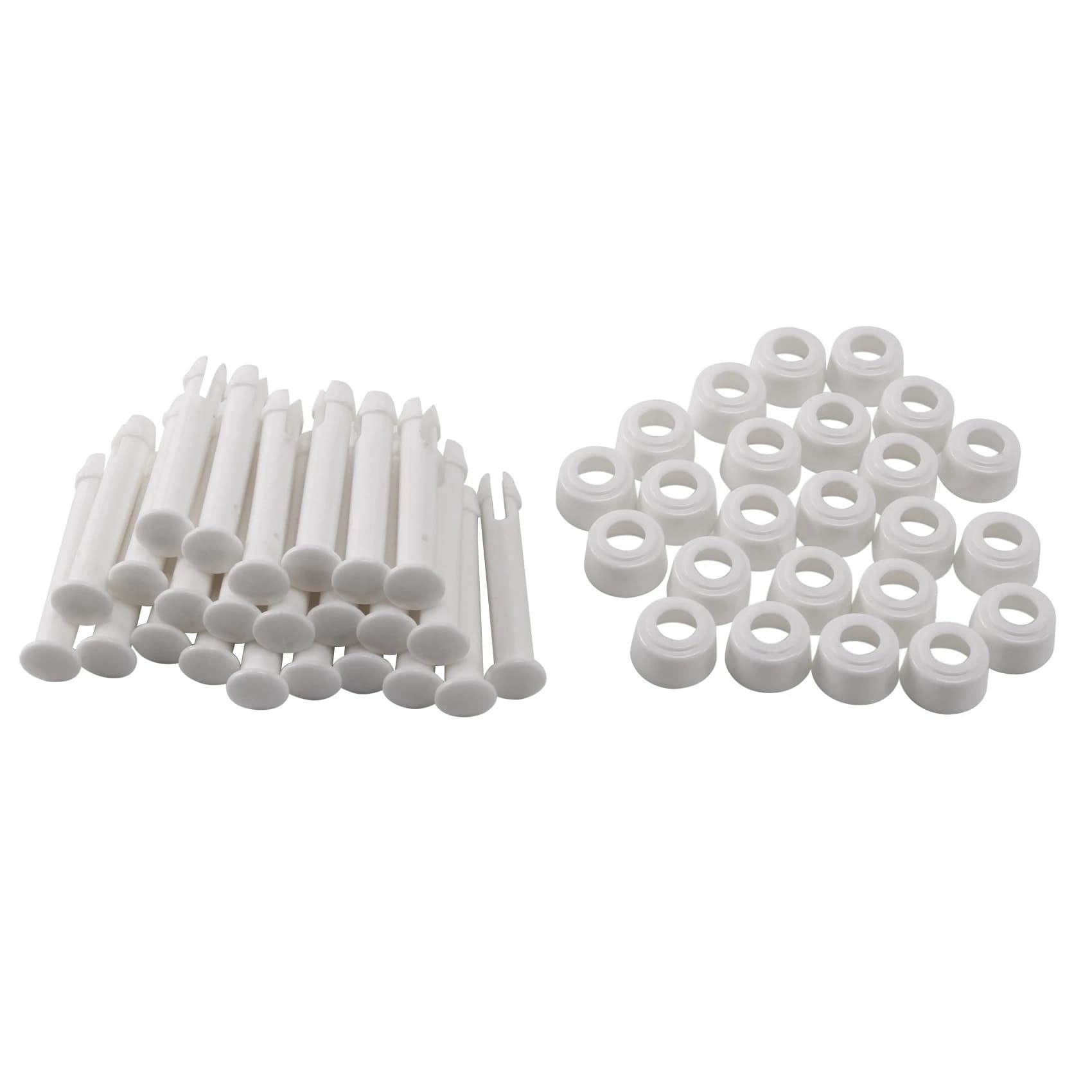 24 pcs ABS pool joints, 6cm/2.36 inch caps for spare parts for Intex pools 28270- 28273