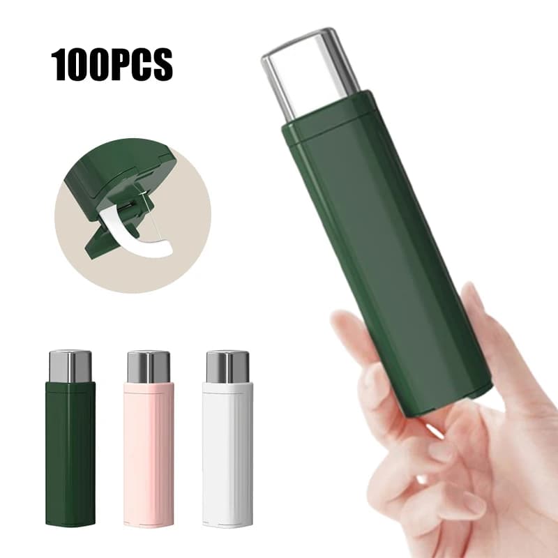 6 Pz/Automatic Portable Wire Interdental Storage Box Flosser Picks Stuzzicadent Toothbrush Cleansing teeth Oral Hygiene Care