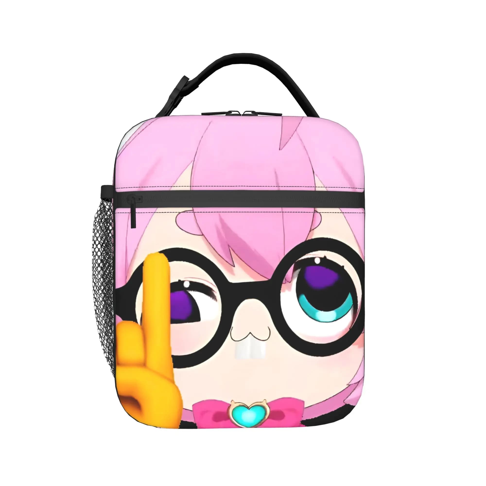 Trickcal C-Chibi Go Games Borsa termica per il pranzo, borsa termica riutilizzabile per il picnic, borsa termica per alimenti