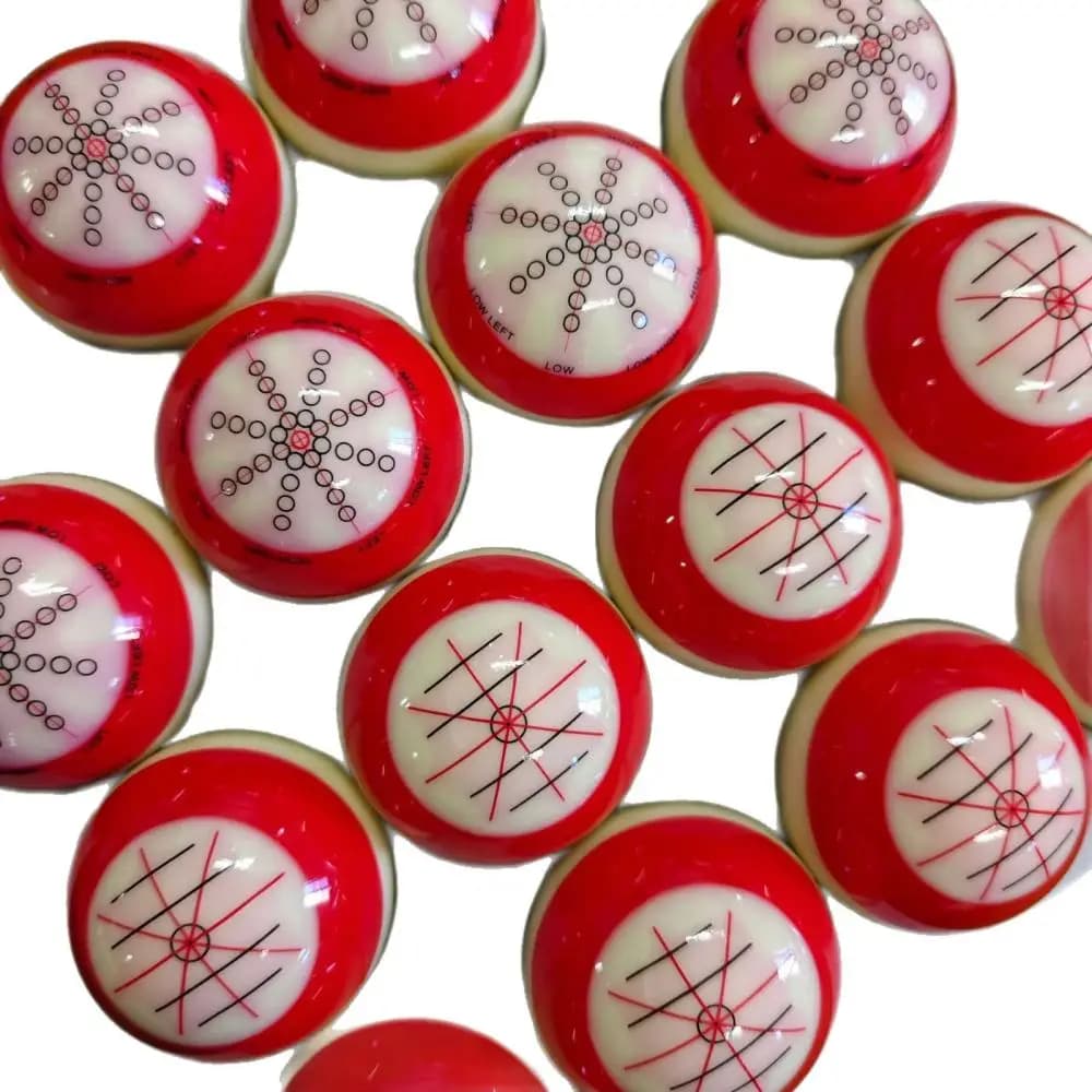 57.2mm Billiard Training Ball Cue Accessory Resin Practice Sphere For Chinese Eight Pool Sports Consistent Feedback Tool