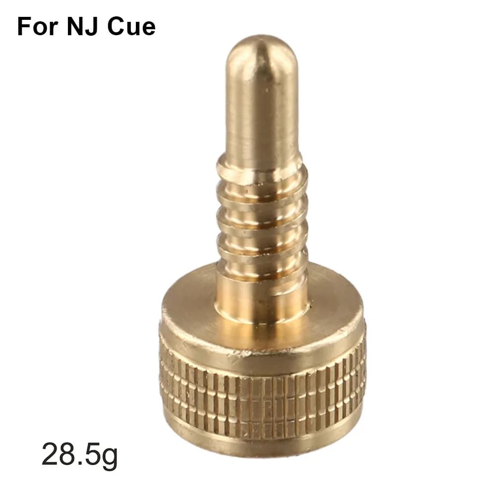 1Pcs Durable Brass Billiard Cue Screw Cue Joint Strudy Pool Cue Extension Screw Cue Weight Bolts Snooker Cue