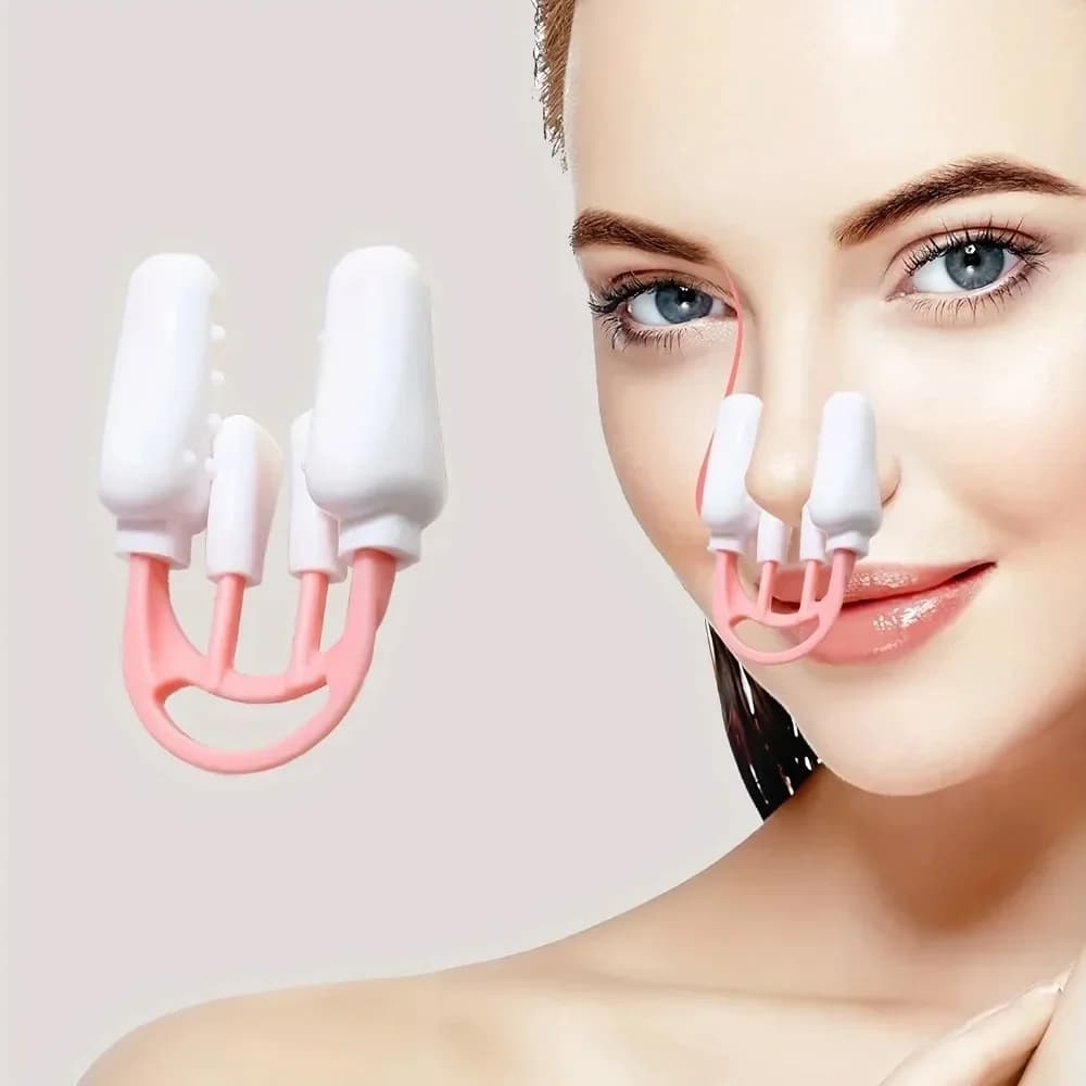 A painless concealer of the nose bridge suitable for both women and men, suitable for lifting and pulling wide and curved noses