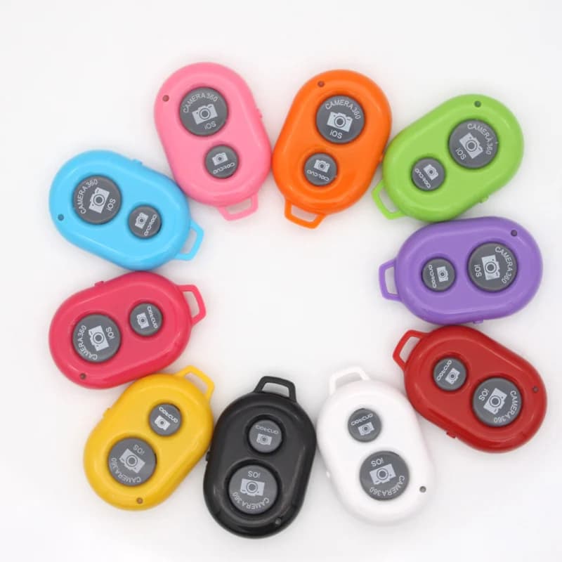 1 pz Bluetooth pulsante di controllo remoto Controller Wireless auto-Timer fotocamera Stick otturatore rilascio telefono monopiede Selfie per ios