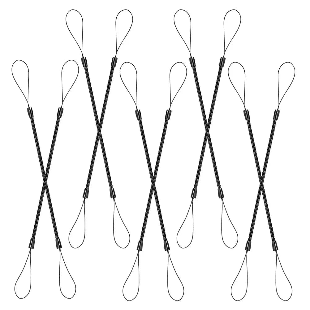 10 Pezzi Cinturino Elastico Anti-Smarrimento Retrattile per Penna Stilo, Cordino in Plastica per Tablet e Touchscreen