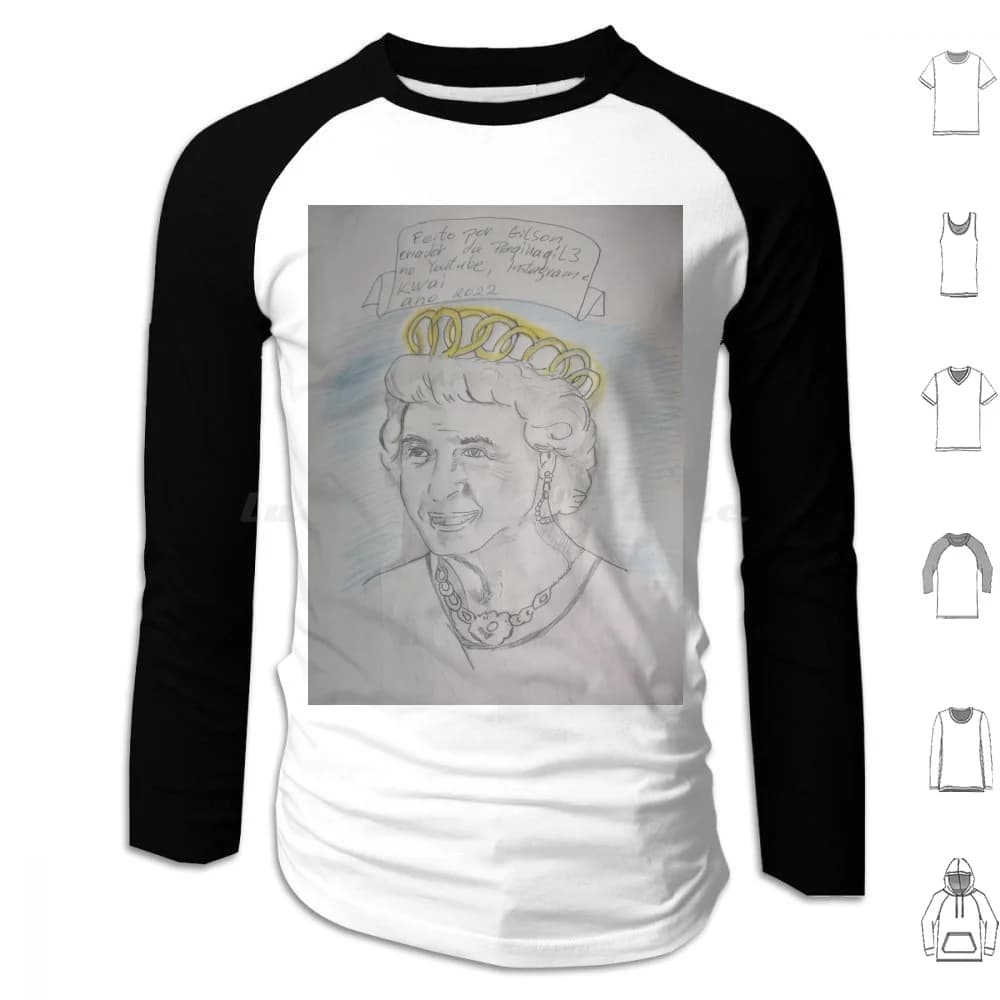 Queen Felpa con cappuccio in cotone a maniche lunghe Retro Retro T Shirsts Retro Vintage Film Musica Sumer Lap Top Visco Tredy