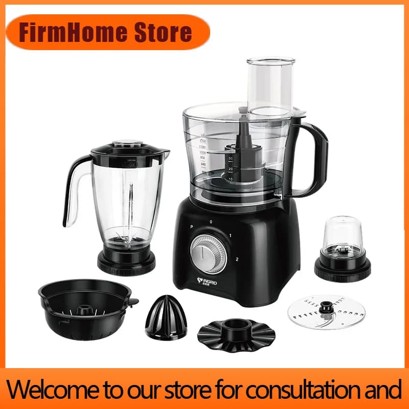 FirmHome StoreElectric 8 In 1 Multi-function Table Blender Grinder Chopper Nutri 550w Blender Juicer Food Processor