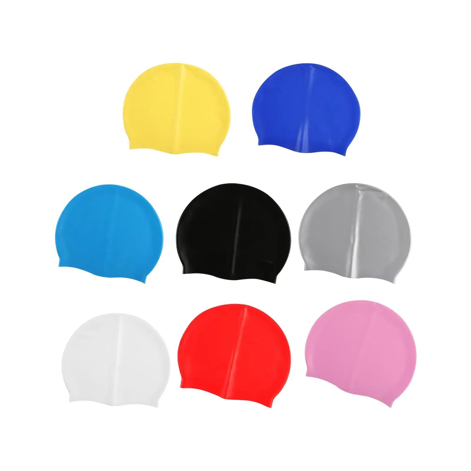 Swimming Cap Headwear Silicone Swim Cap for Surfing Girls Boys Water Sports