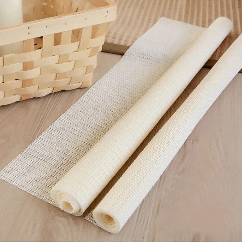 Non-slip PVC Fabric Mat for Home, Mattress, Sofa, Flooring, Yoga, Non-slip Mesh Fixing Base