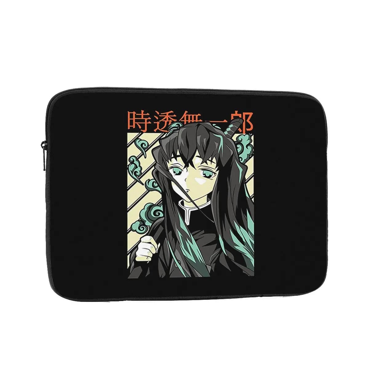 Kimetsu No Yaiba Muichiro Tokito Custodia protettiva per laptop 10 12 13 15 17 pollici Borsa per notebook Custodia per tablet Custodia antiurto