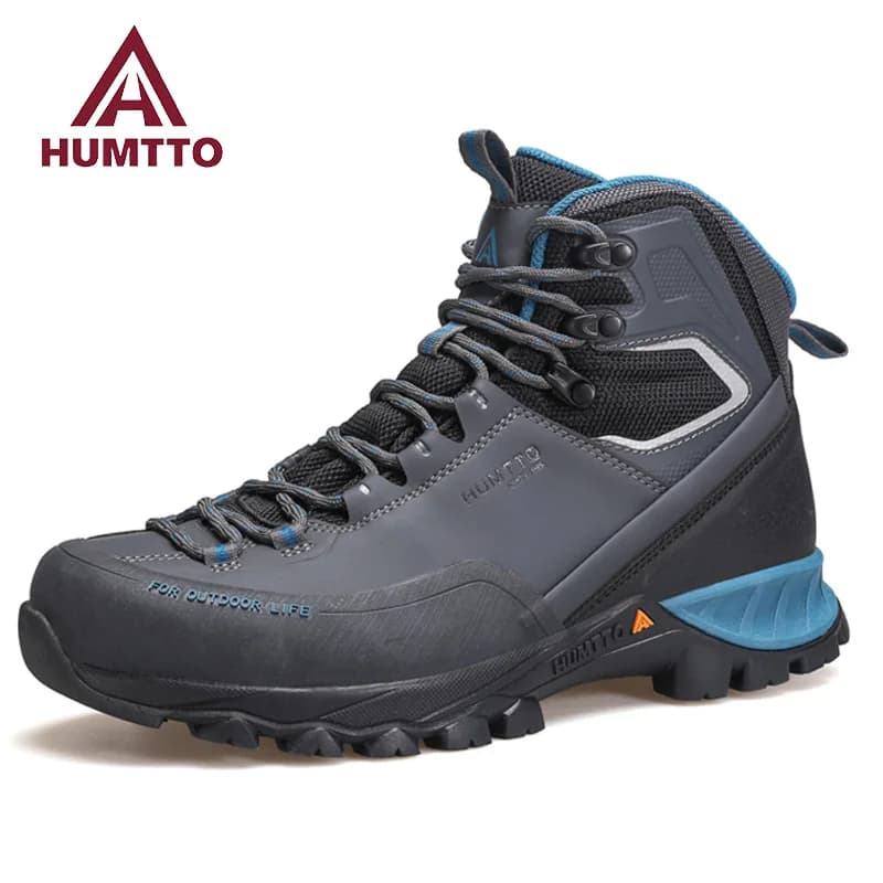 Humtto impermeabile Outdoor uomo scarpe da Trekking Sneakers da arrampicata traspiranti Trekking caccia donna turismo stivali tattici da montagna