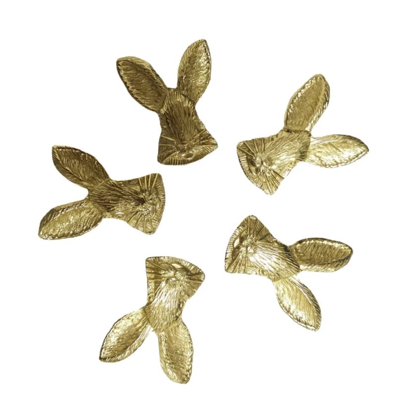 Maniglie per Mobili in Ottone, Pomelli per Porte, Maniglie per Cameretta Bambini, Cucina, Armadietti, Cassetti, Decorazioni per Mobili a Forma di Coniglio
