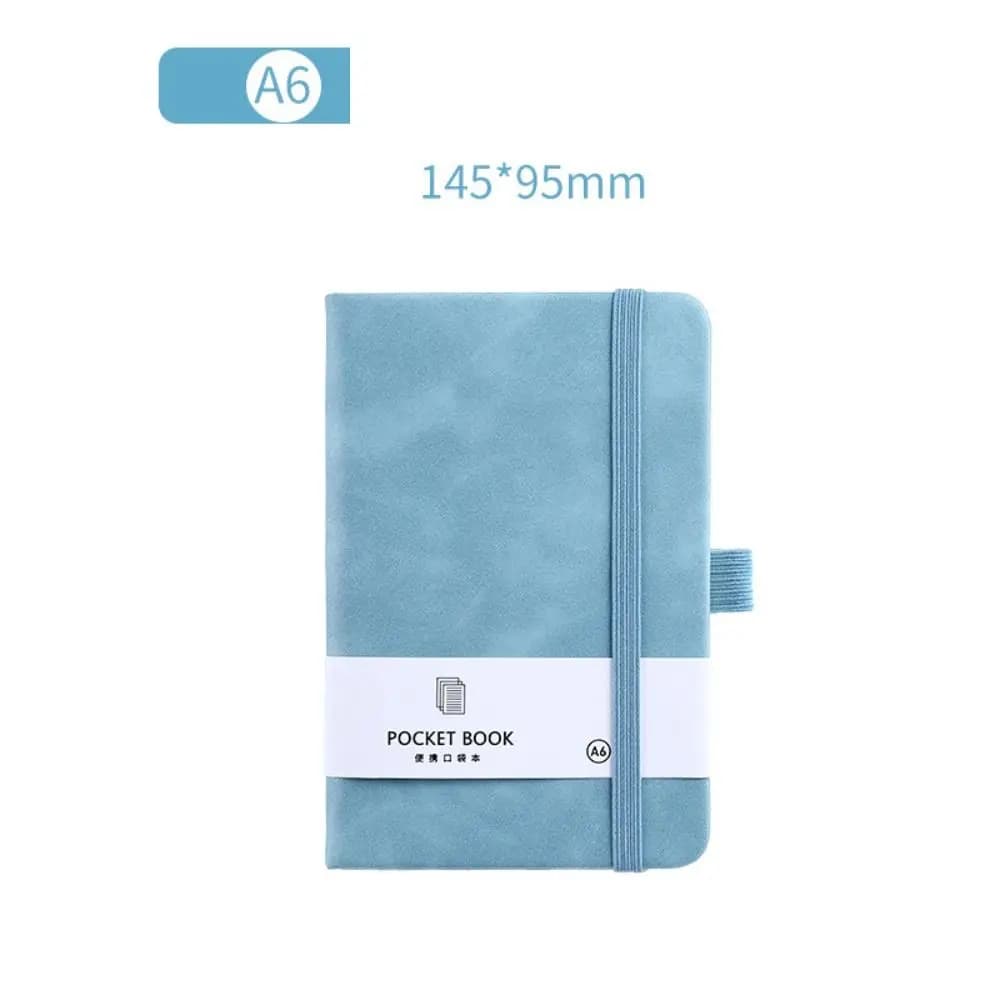 Agenda Planner A6/A7, Blocco Note Tascabile A6/A7, Mini Quaderno Portatile da 100 Fogli con Elastico, Articoli di Cancelleria