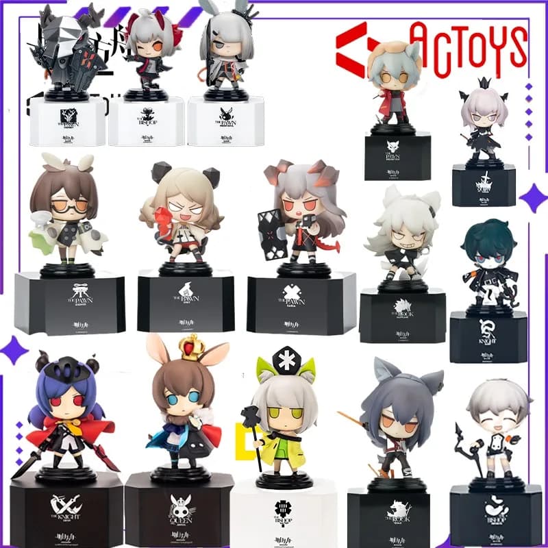 [Disponibile] ACTOYS Serie di scacchi dell'Arca di domani originale Vol.1/2/3/4/5Q Edizione Modelli fatti a mano Regali squisitiCollezionabili Ornamento
