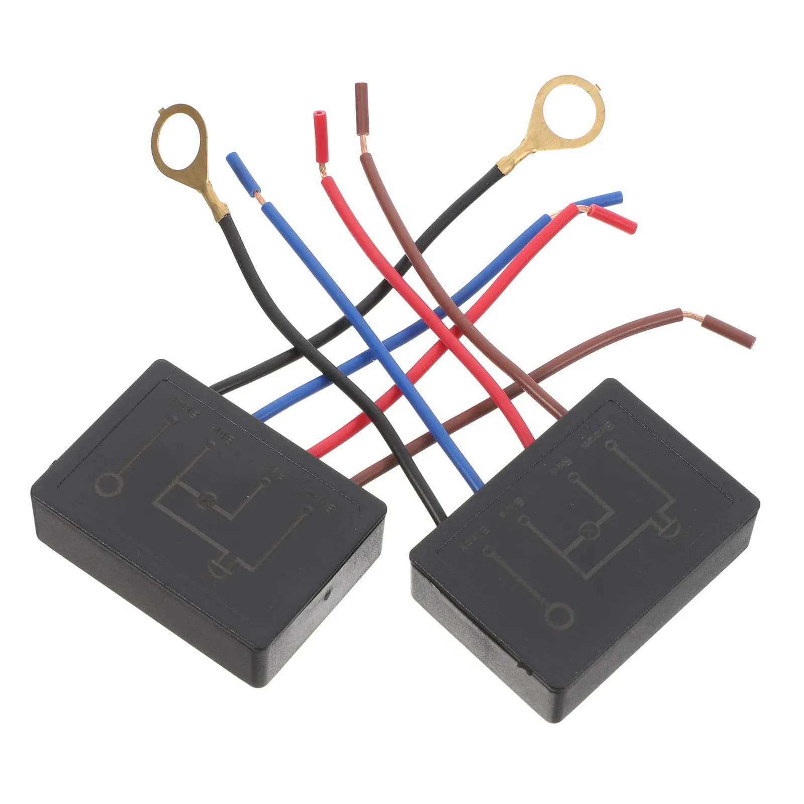 2Pcs Touch Light Dimmer Module for Desk Lamp Replacement Strong ABS Material Easy Install Touch Lamp Converter Table Light