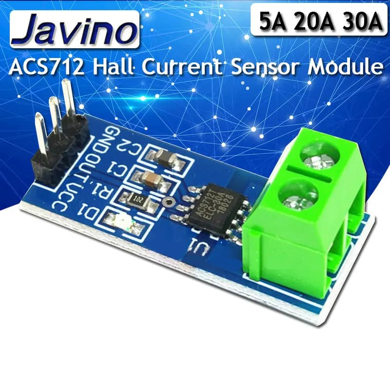 1/5/10 pezzi 5A 20A 30A modulo sensore di corrente Hall modulo ACS712 per Arduino ACS712TELC- 5A/20A/30A