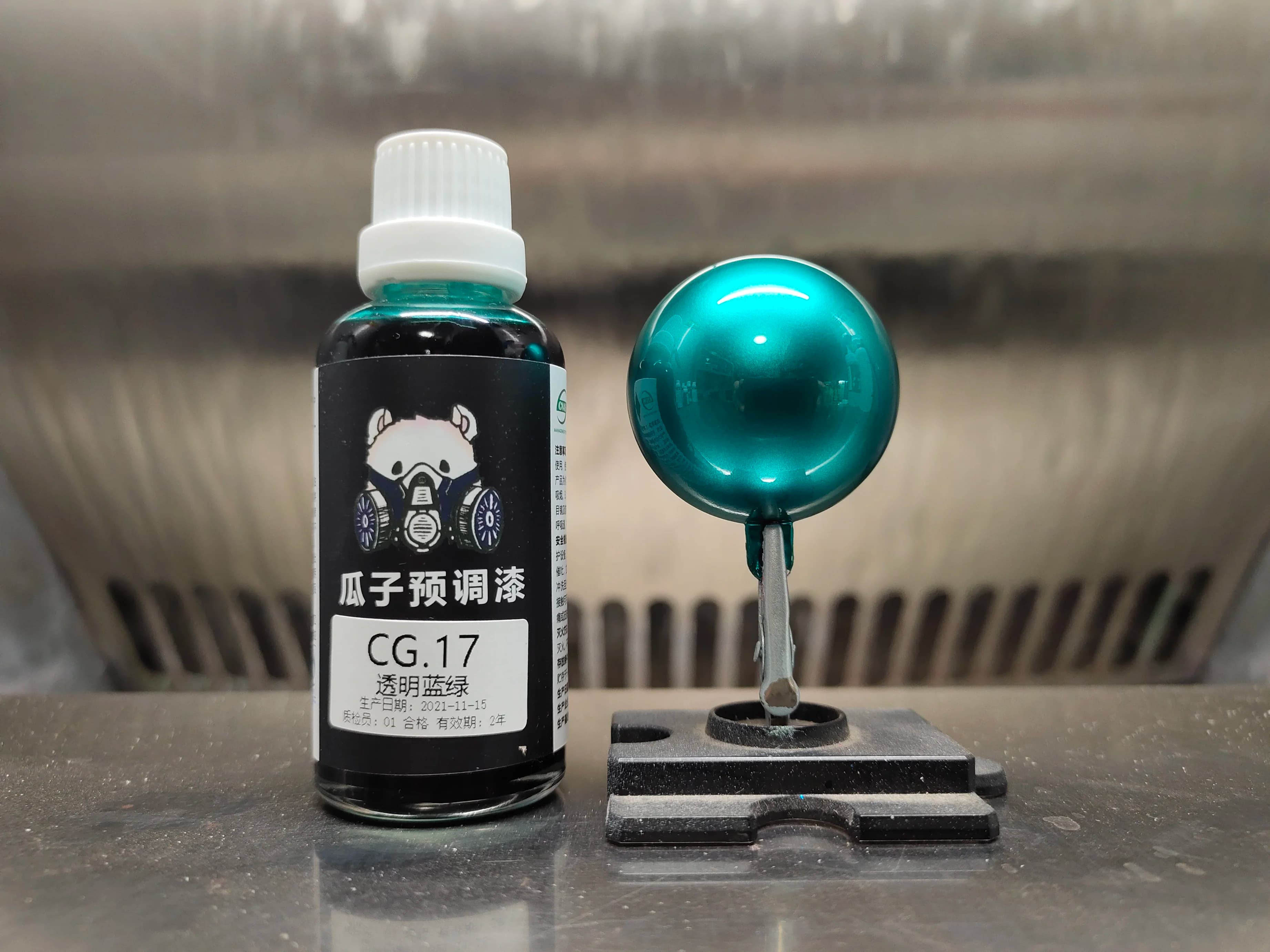 Paint Pigment Coating Transparent Blue Green Oiliness Airbrush Spray Model Coloring Airbrush Color Hobby Diy Pre mixed CG.17