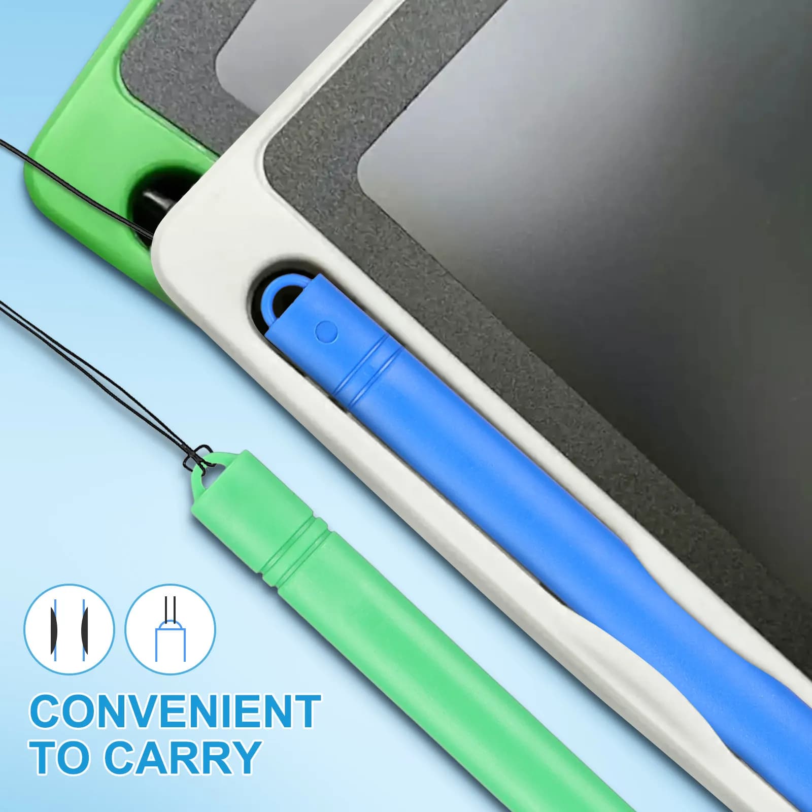 Bestseller: Set di 6 Penne Stilo LCD Colorate per Tablet, Penne da Disegno Sensibili alla Pressione per Bambini, Penne di Ricambio Multicolore