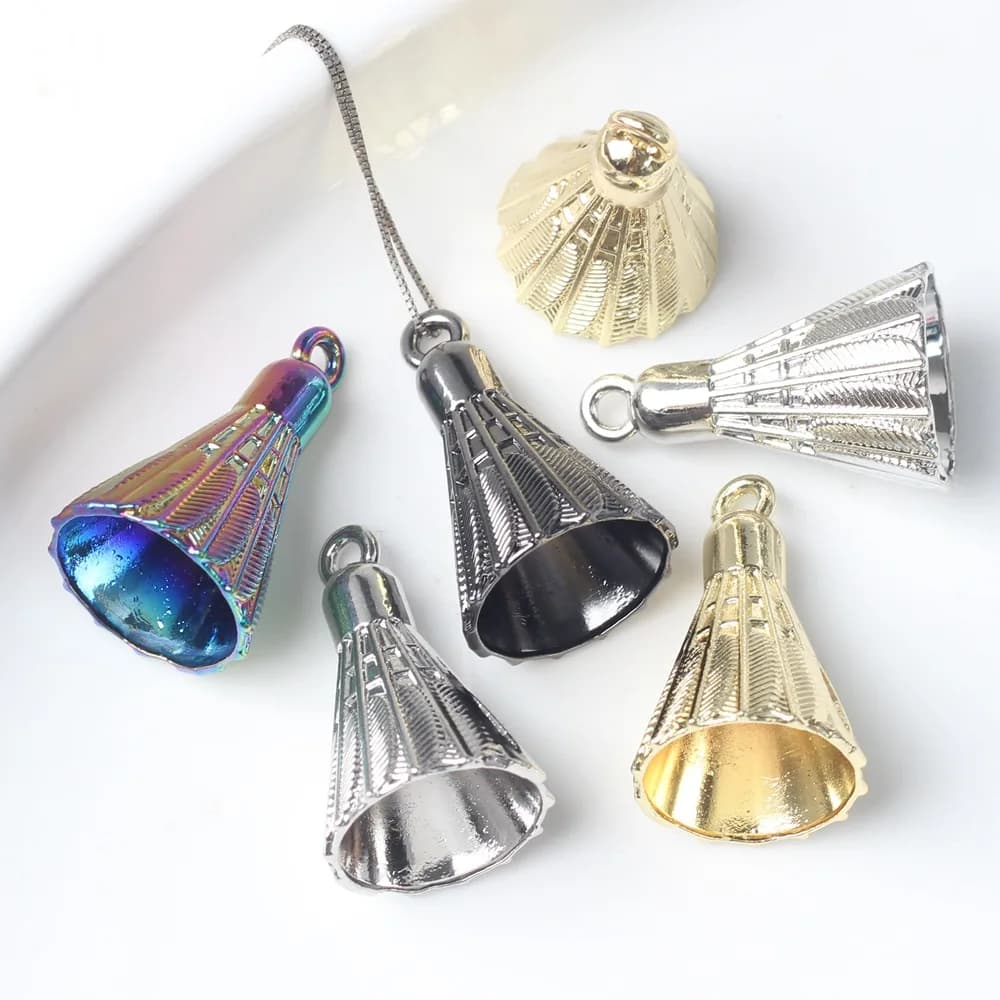 6 pcs/lot 19*31MM In Zinc Alloy Badminton Pendants And Pendants FAI Necklace FROM TE Bracelet Earrings Accessories