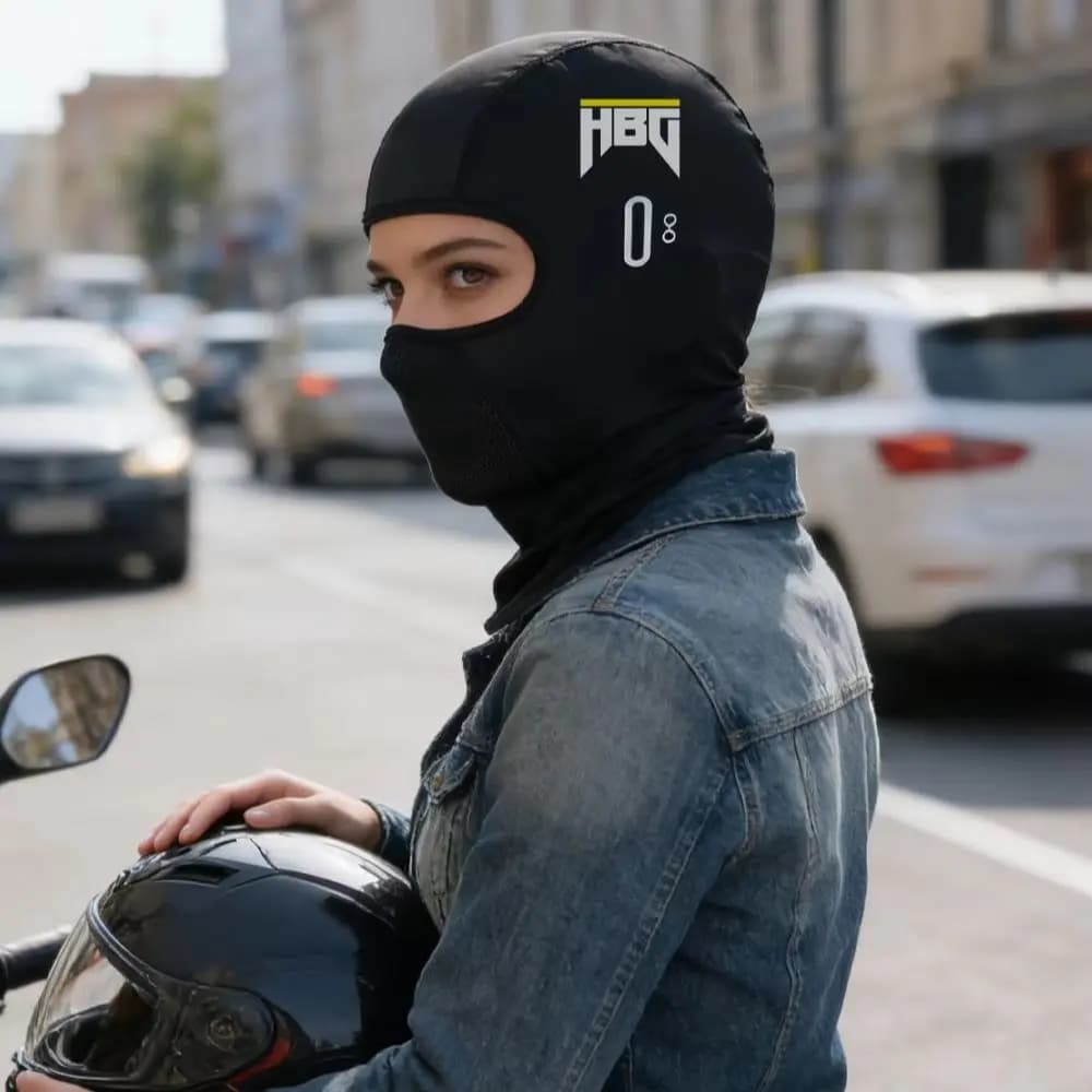 HBG Rapid Drying Balaclava, Morbida and Breathable Integral Sports Mask, Cycling Basin, Running Hood, Hiking and Fishing