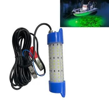 Factory direct sales dimmable fish lamp LED underwater fish lure 1000W fishing lamp fishing lifting net squid