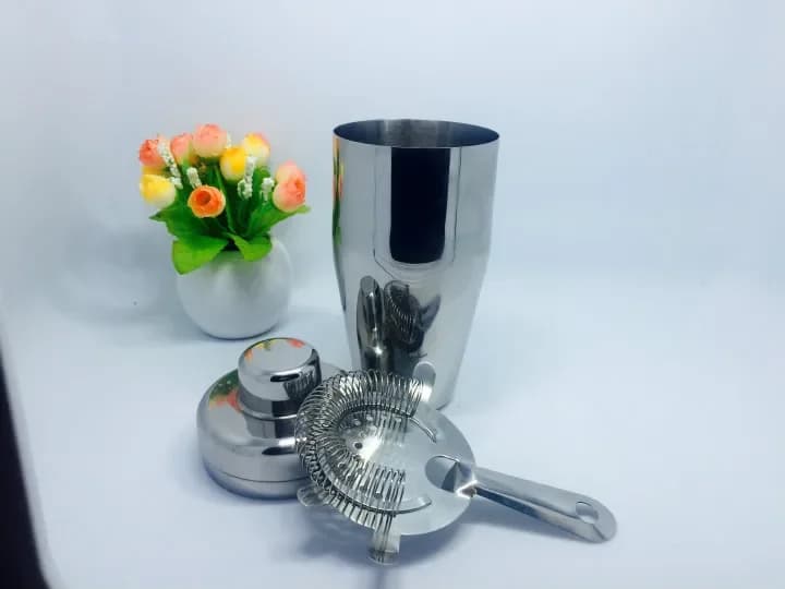 Colino professionale per cocktail Bar in acciaio inossidabile Shaker per cocktail Filo colino per ghiaccio misto Strumenti per baristi Accessori da bar