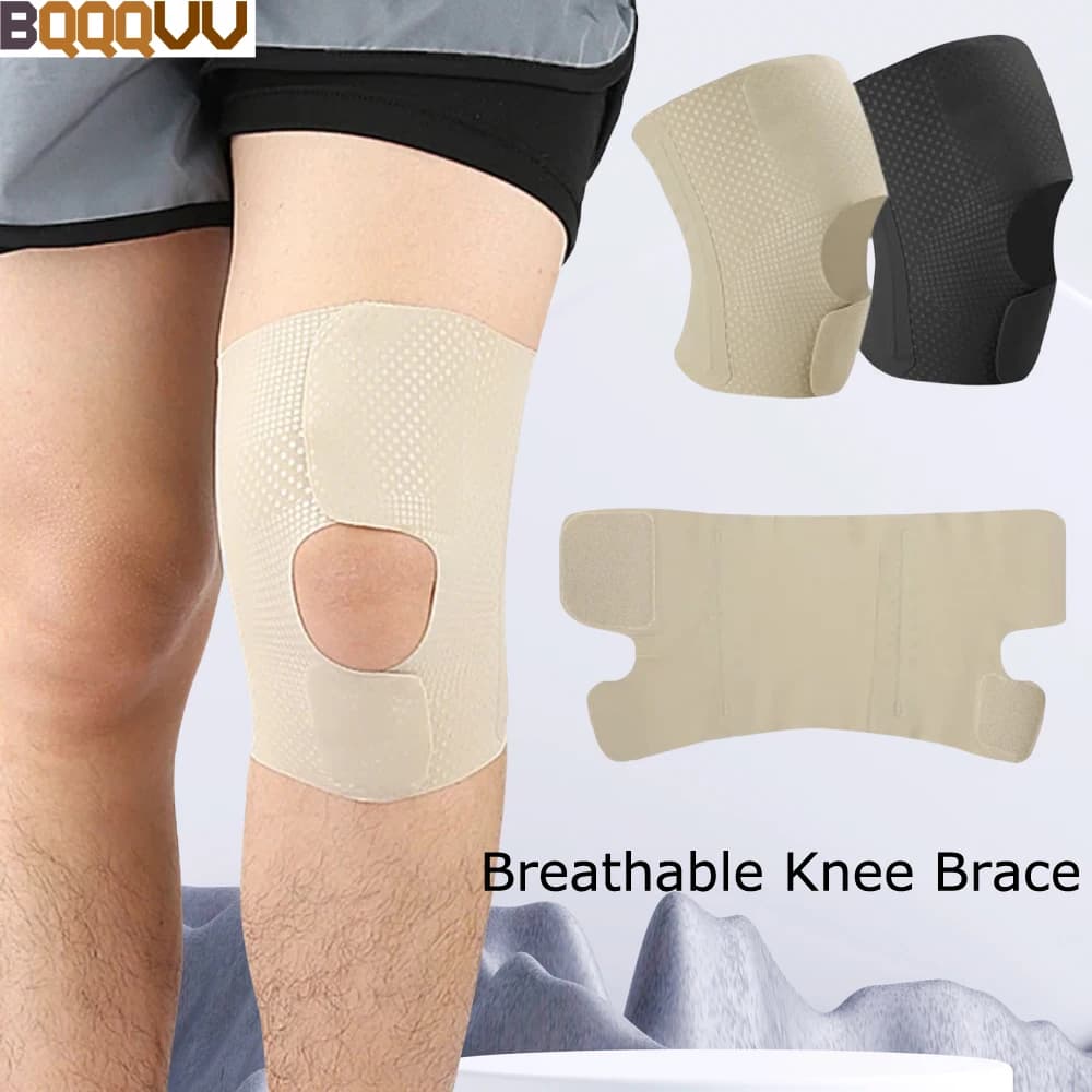 1PC Ginocchiere Ortopediche Sportive per Corsa, Palestra, Basket, Calcio, Accessori, Supporto Ginocchio a Compressione per Dolori Articolari