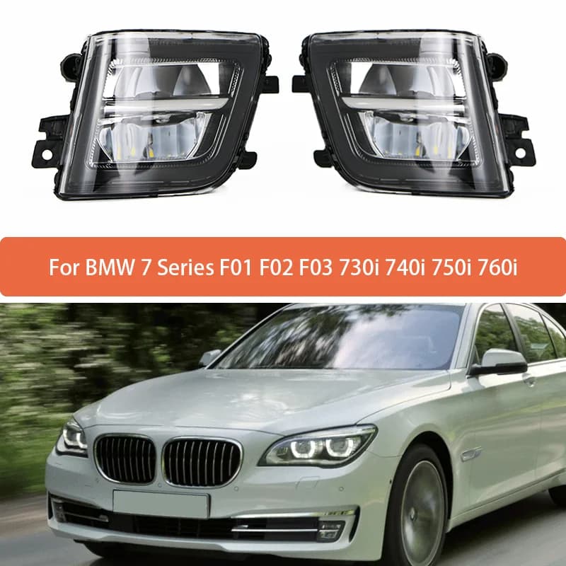 Gruppo fendinebbia LED per BMW serie 7 F01 F02 F03 730i 740i 750i 760i paraurti anteriore luce antiappannamento 63177311287 63177311288