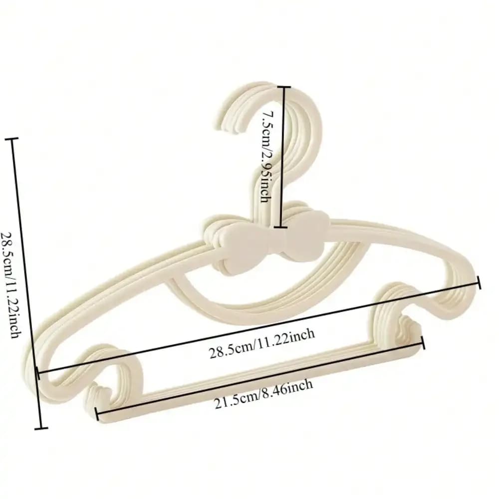yesCute Baby Hanger Universal Clothes Hanger Rack Clip for Kids Clothing Display