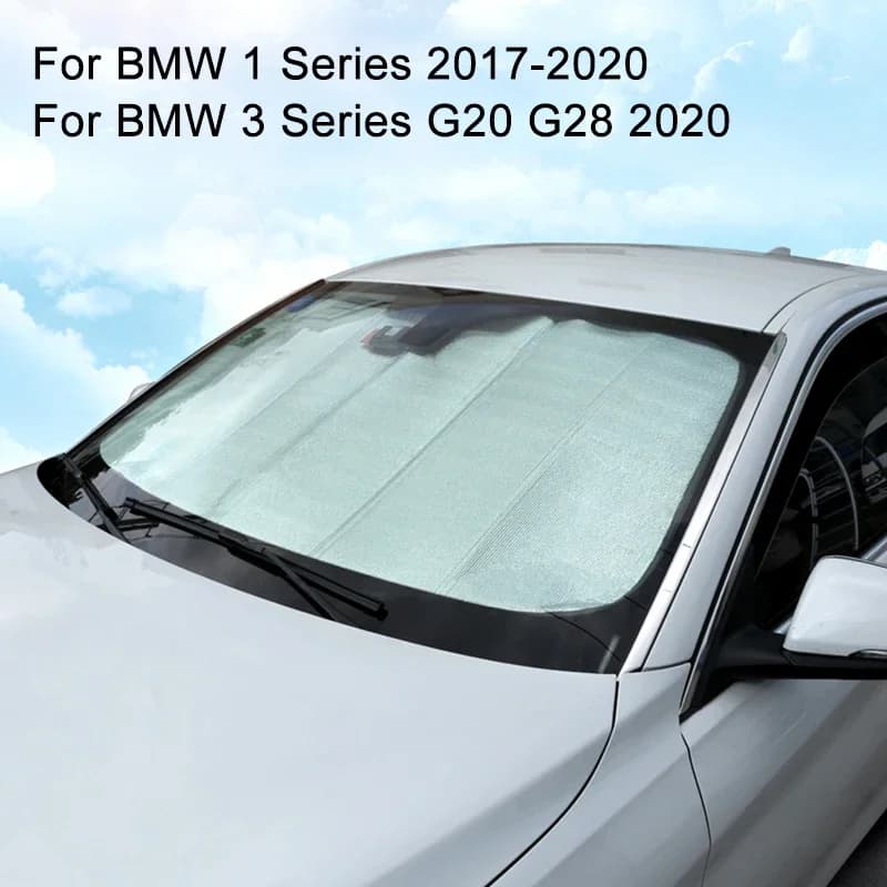Parasole per Finestrino Auto Protezione Solare per Parabrezza Anteriore per BMW Serie 1 2017-2020 Serie 3 G20 G28 2020 Accessorio Auto