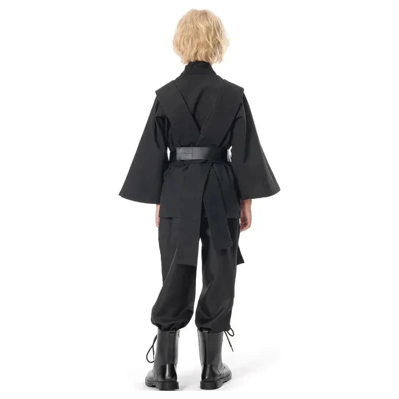 w;3'c\6,b'Kid Children Anakin Skywalker Cosplay Costume Top Pants Cloak Outfits Fantasia Boys Girls Halloween Carnival D7;m/8\f;