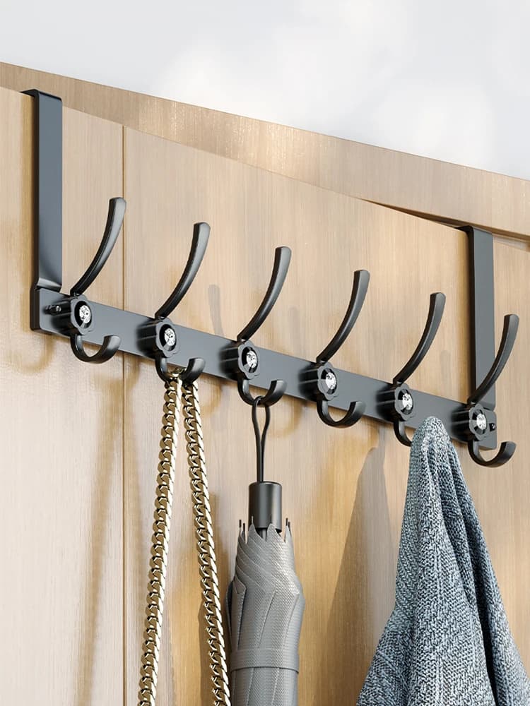 No Drilling Door Ba Hooks 35cm Thi Door Batoom Toilet Clothes Towel Storage Stainl Steel Hooks Clothes Hanger