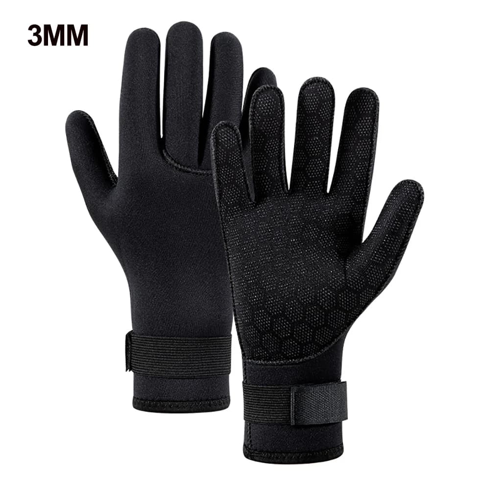 Guanti da sub in neoprene da 3 mm resistenti al taglio Tenere al caldo Snorkeling Paddling Surf Kayak Canoa Pesca subacquea Sport acquatici