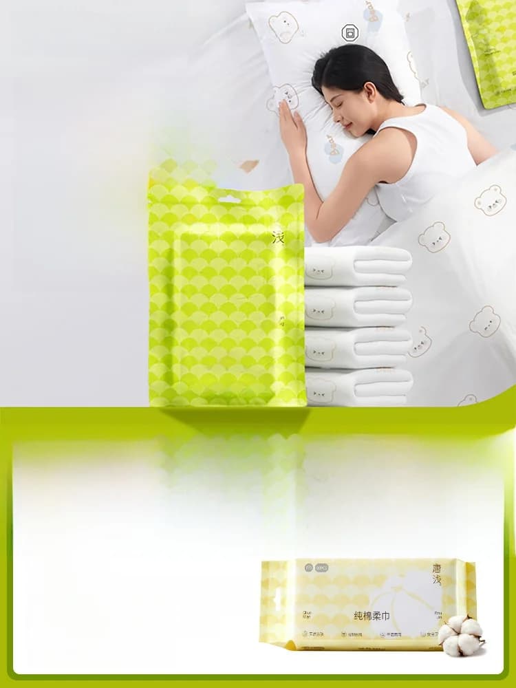 Disposable Bed Linen Set October Crystal, Travel Voyage Cover, Federa, Three Piece Set for Night Train, Bed Sheet
