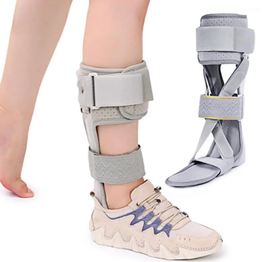 AFO Drop Foot Brace Stabilizzatore di supporto per ortesi del piede alla caviglia per tutore di correzione posturale del piede cadente per assistenza alla guadagno da passeggio