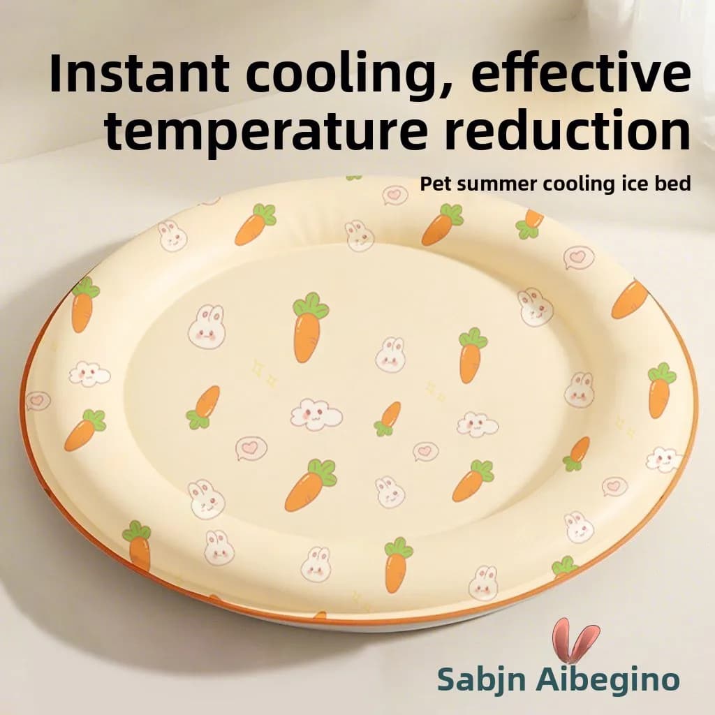 Tappetino Refrigerante per Animali Domestici, Cuscino Rinfrescante Estivo per Cani, Materassino Rinfrescante per Nidi Invernali, Materiale Morbido e Confortevole per la Casa degli Animali