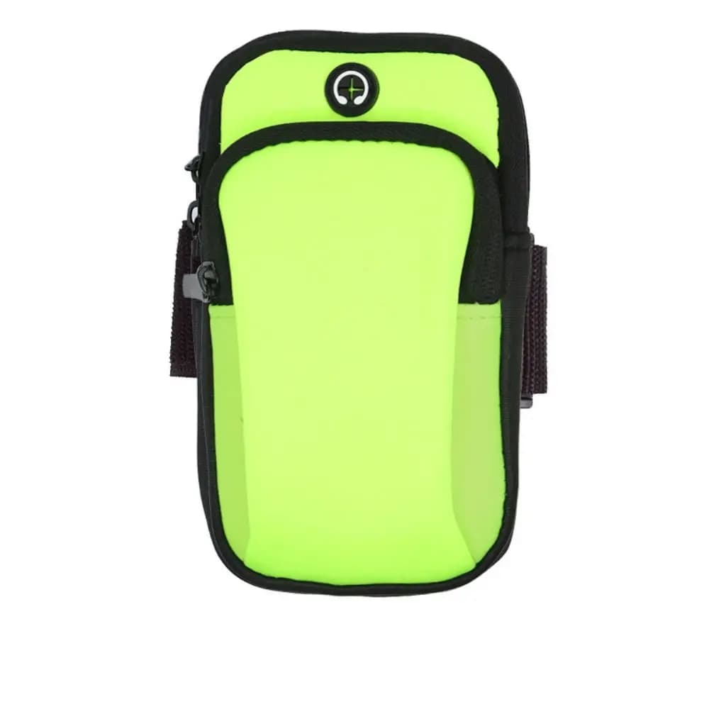 Borsa da braccio per corsa e sport all'aperto, marsupio fitness regolabile, porta cellulare, borsa da polso per la corsa