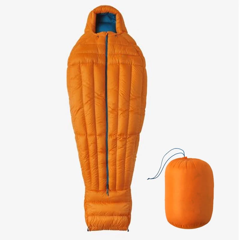 Pelo bag Padded in Feather for Camping, for Cold climates, Winter, Waterproof, for Outer