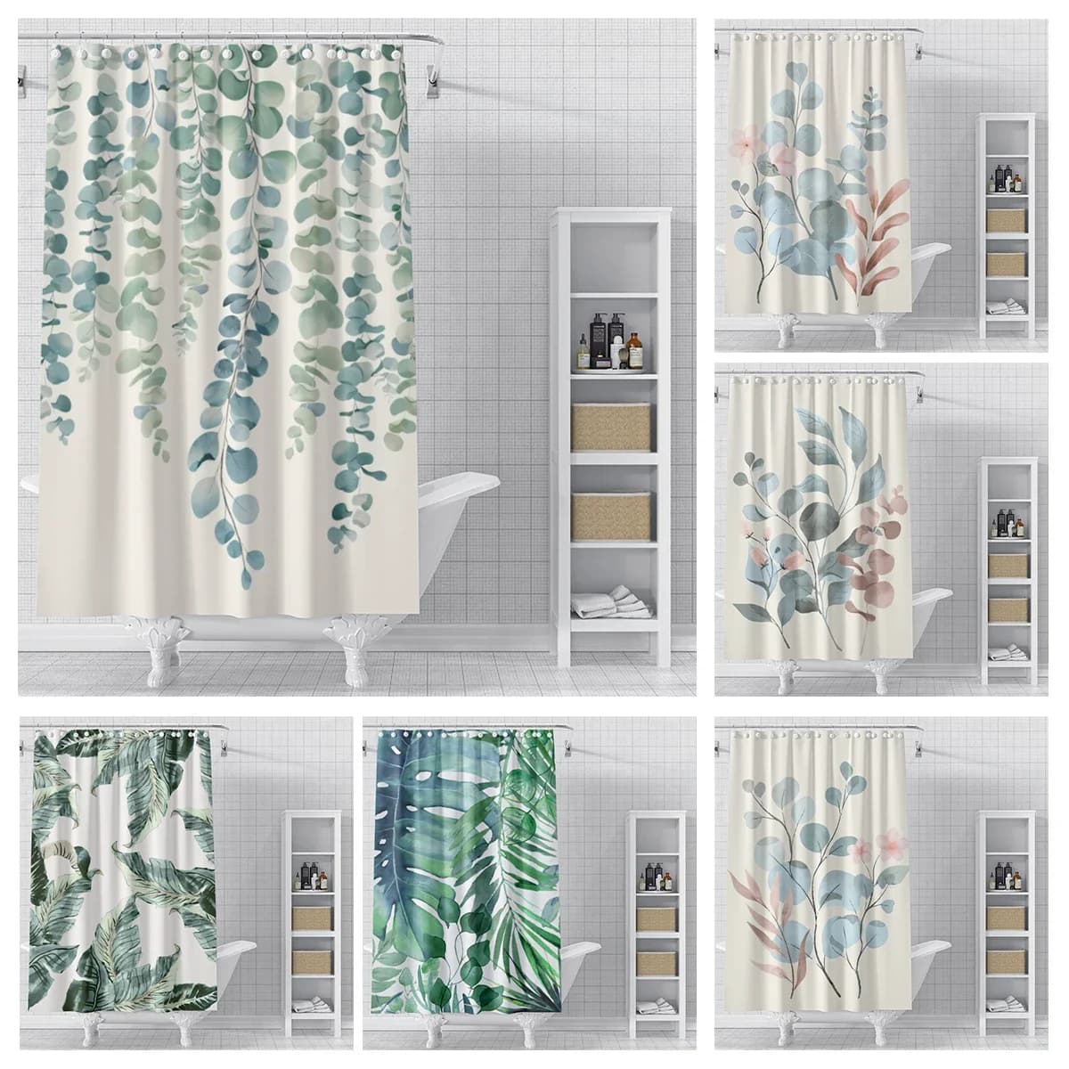 Tende da doccia per la casa per il bagno tessuto impermeabile Tenda da bagno moderna in stile nordico 180x200 240x180 simpatico cane divertente