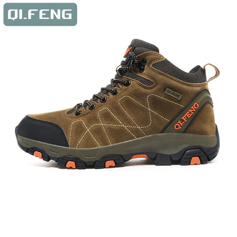 Stivali da Trekking alti da uomo scarpe da ginnastica antiscivolo avanzate calzature comode per avventure fuoristrada arrampicata Trekking da caccia