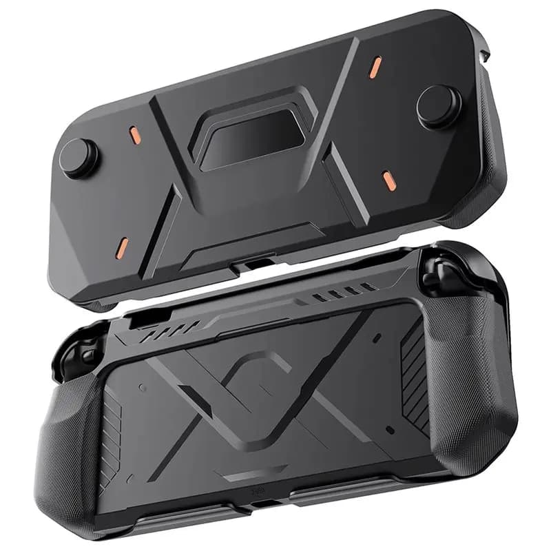 Custodia protettiva ergonomica per console di gioco con impugnatura antiscivolo per Nintendo Switch 2 con copertura frontale rigida Design con assorbimento degli urti