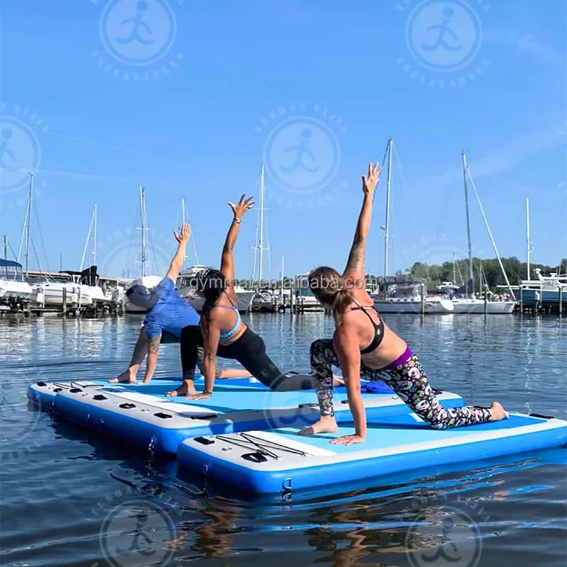 Hot Sale Water Yoga Inflatable Mat for Sports And Yoga Table On Water