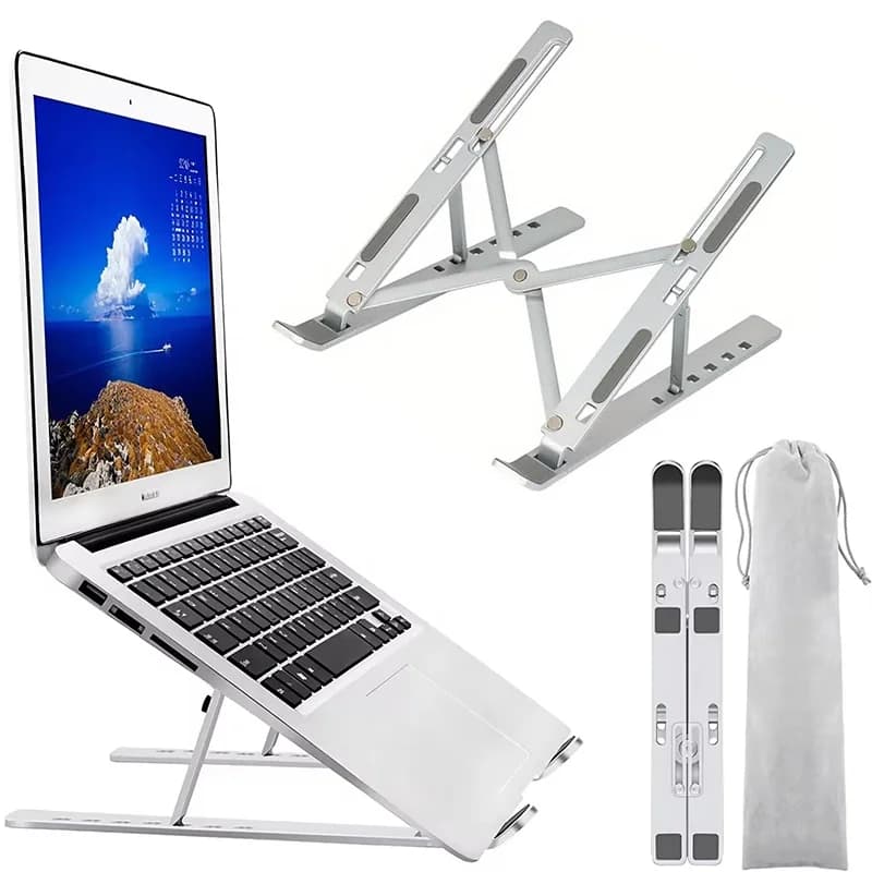 Desk Laptop Notebook Cooling Stand Notebook Computer Riser Heat Dissipation Holder Stable Typing Base For Macbook Air Pro Tablet