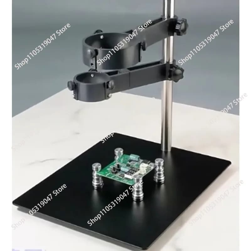 Supporto a morsetto per pistola termica ad aria calda, piattaforma di riparazione per schede PCB, fissaggio magnetico, stazione di rilavorazione BGA