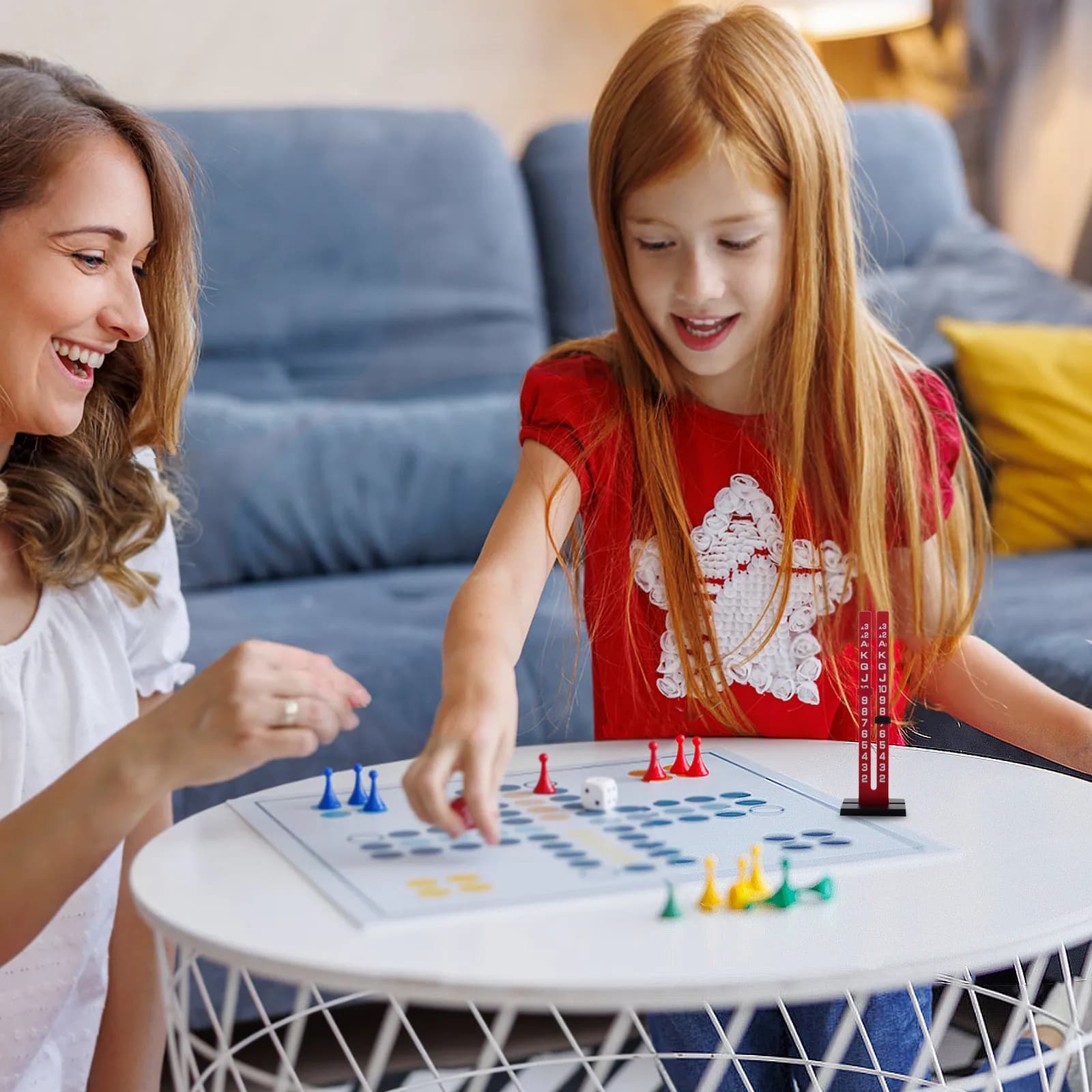 Tabellone Segnapunti Digitale Portatile Compatto per Giochi di Carte, Contatore di Punteggio per Egg Poker e Divertimento in Viaggio