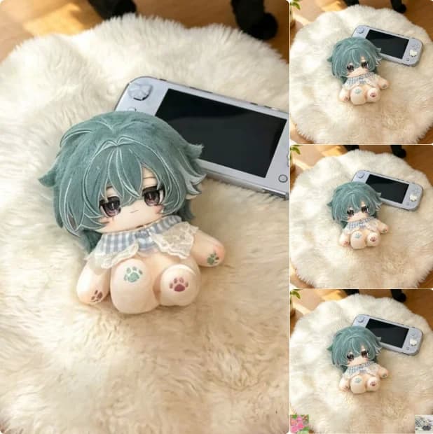 Game Genshin Impact Lohen Hammer Body Soft Plush 15cm Cotton Kawaii Figures Gift Birthday Gift Role Play Xmas Gift Halloween